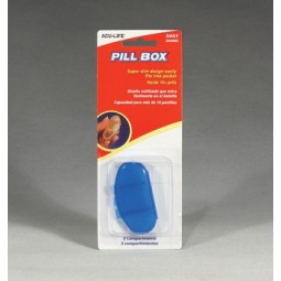 Pill Box-daily (kidney Shaped)