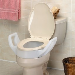 Elevated Toilet Seat W-arms...