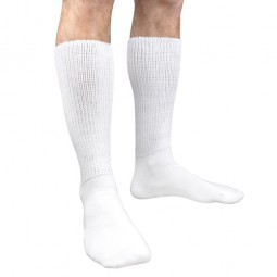 Diabetic Socks  White  Pair...