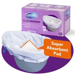 Carebag Commode Pail Liners...