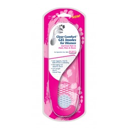 Clear Comfort Gel Insoles...