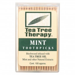 Tea Tree Therapy Toothpicks...